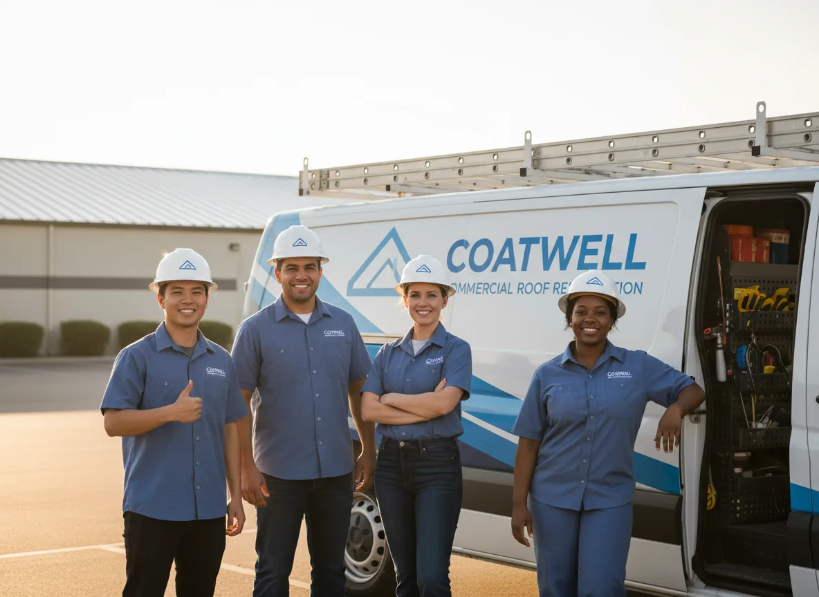 Commercial roof coating company in Norvelt, PA